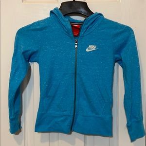 Nike Lightweight Zip Hoodie Girls Size S